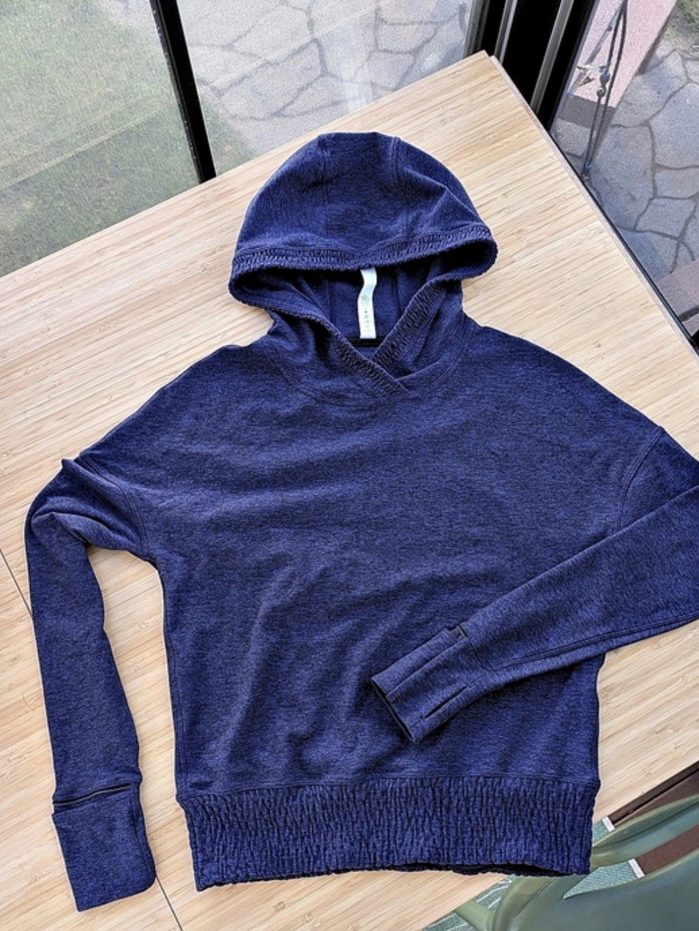 lululemon Lead The Pack Hoodie Blue Size 2